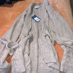 XS Target Cream Colored Cardigan